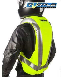 Helite Airbag Weste Turtle neon-gelb, M