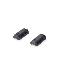 SW-Motech BLAZE Satteltaschen Befestigungs-Set passt für mit Unterteil und Stecker Ohne Bügel Schwarz St.