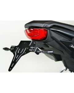 PROTECH V-SHAPE Kennzeichenhalter schwarz passt für HONDA CB650R(21-23)/CB650R(2