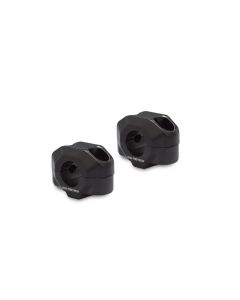 SW-Motech Lenkererhöhung für Ø 22 mm Lenker H=15 mm Schwarz Satz