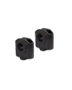 SW-Motech Lenkererhöhung für Ø 22 mm Lenker H=30 mm Schwarz Satz