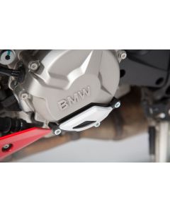 SW-Motech Motorgehäusedeckel-Schutz Schwarz/Silbern BMW S1000R/RR/XR St.