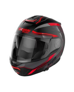 Nolan Klapphelm N100-6 SURVEYOR N-COM021 Gr: XL Schwarz Rot ECE 22.06 