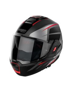 Nolan Klapphelm N120-1 NIGHTLIFE N-CO025 Gr: XL Schwarz Rot ECE 22.06