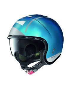 NOLAN Jet Helme N21 AVANT-GARDE, Flat Sapphire Blue 98 Gr: 2XL