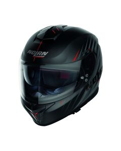 Nolan Integral Helm N80-8 KOSMOS N-COM 63 Matt Schwarz Grau Gr:L