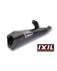 IXIL X55 EDITION Edelstahl Auspuff schwarz für Suzuki GSR 750 (Stück)
