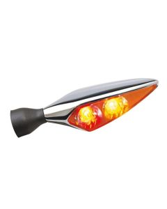 Kellermann Blinker/Rücklicht Micro Rhombus DF, chrom, hinten rechts (Stück)