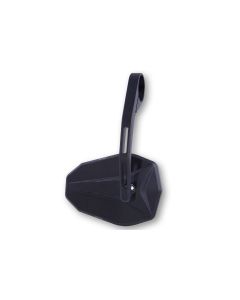 HIGHSIDER Lenkerendenspiegel CNC VICTORY-X, schwarz, 1 Zoll und 7/8 Zoll, Stück (Stück)